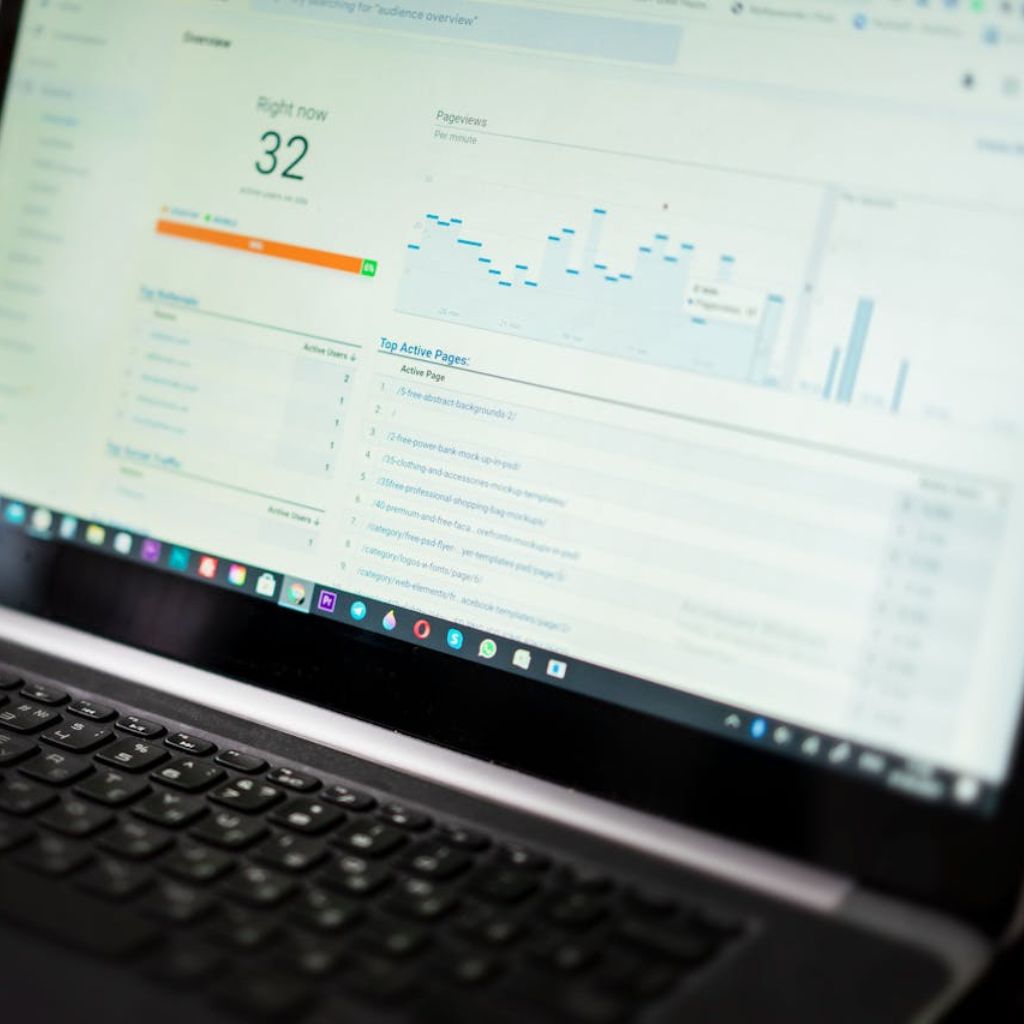 Dashboard de performance e analytics